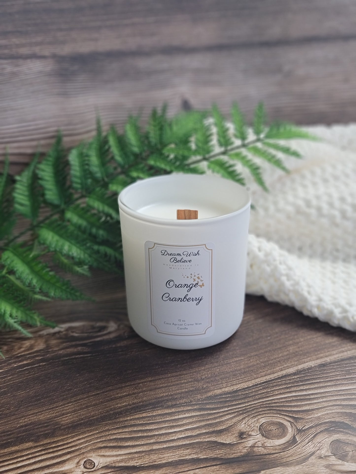 Orange Cranberry 12 oz Candle