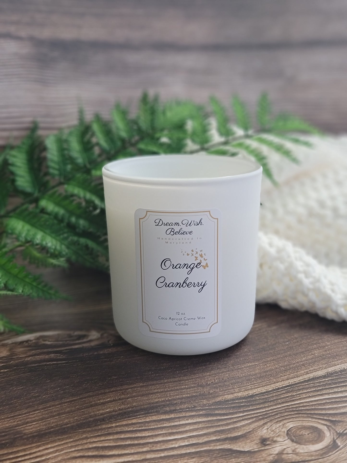 Orange Cranberry 12 oz Candle