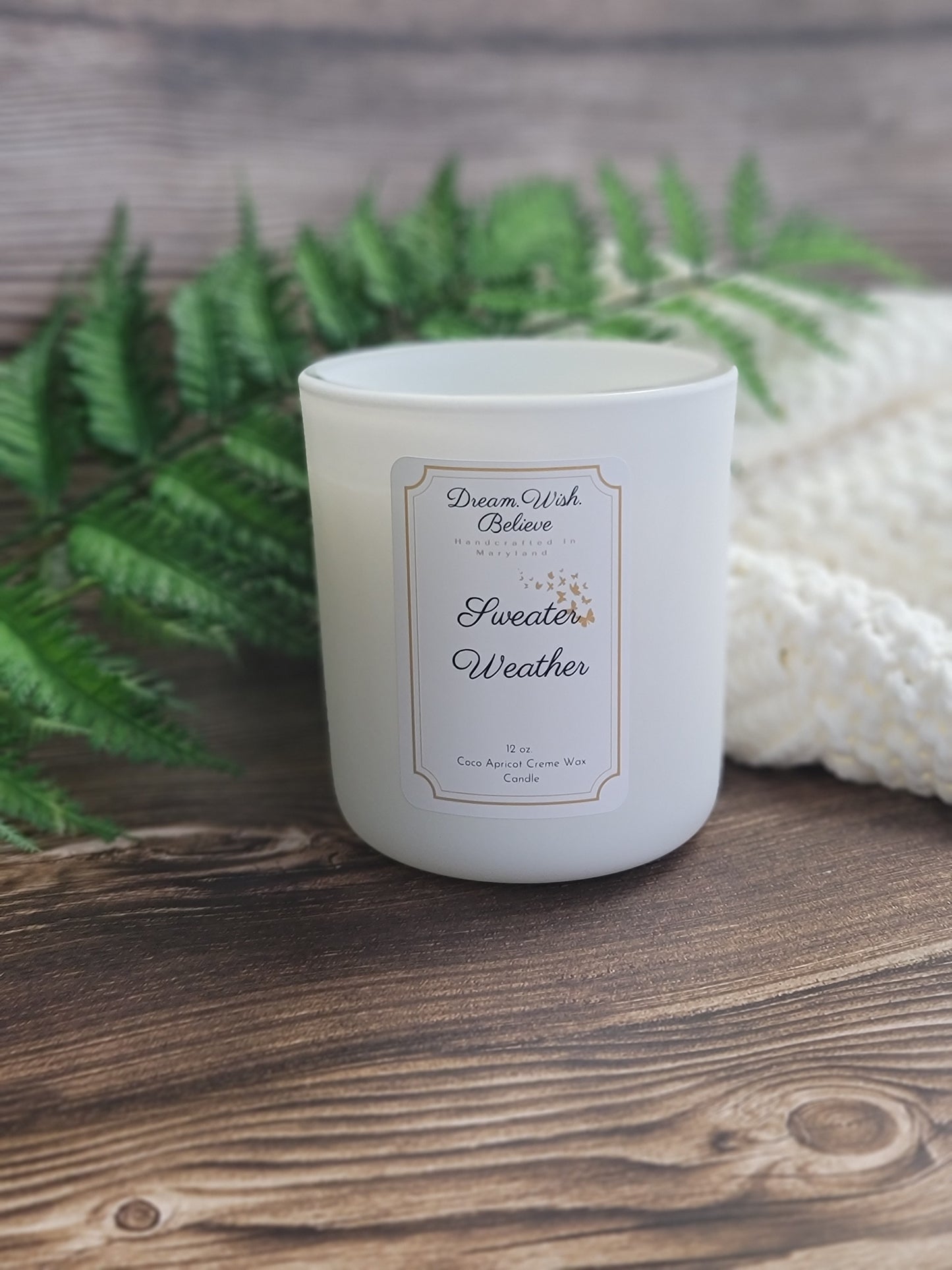 Sweater Weather 12 oz Candle